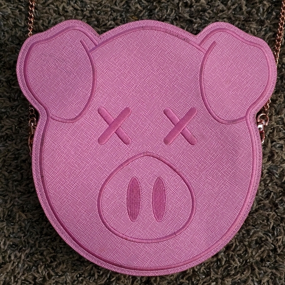 Jeffree Star Handbags - Jeffree Star x Shane Dawson Pink Pig Crossbody – NEW, Chain Strap